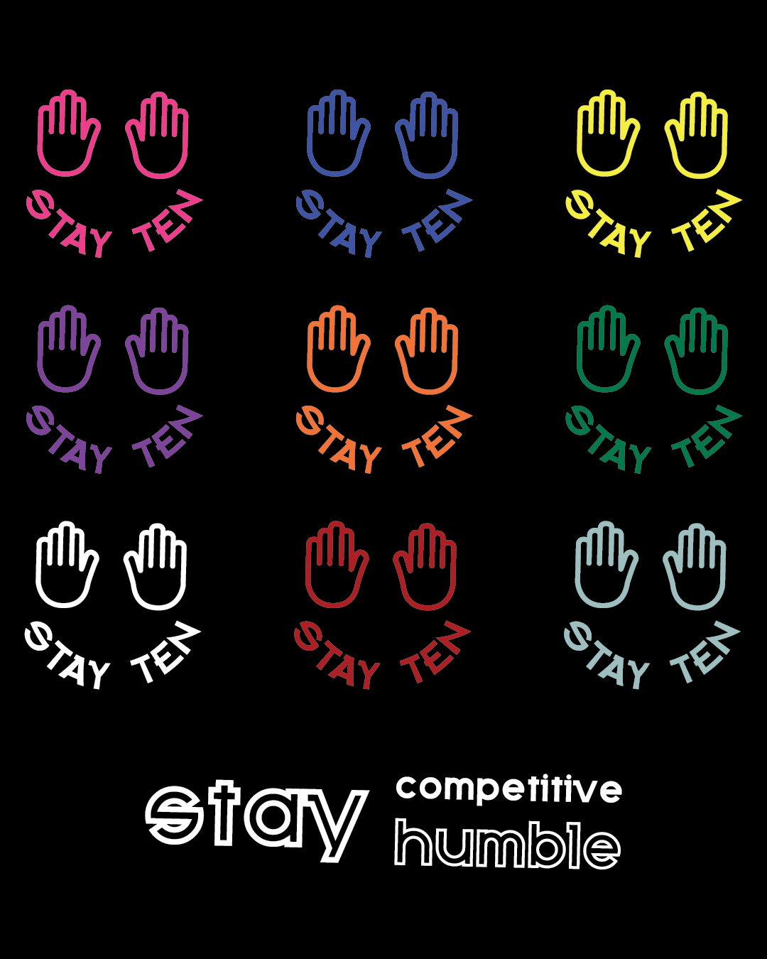 STAY10 Tee